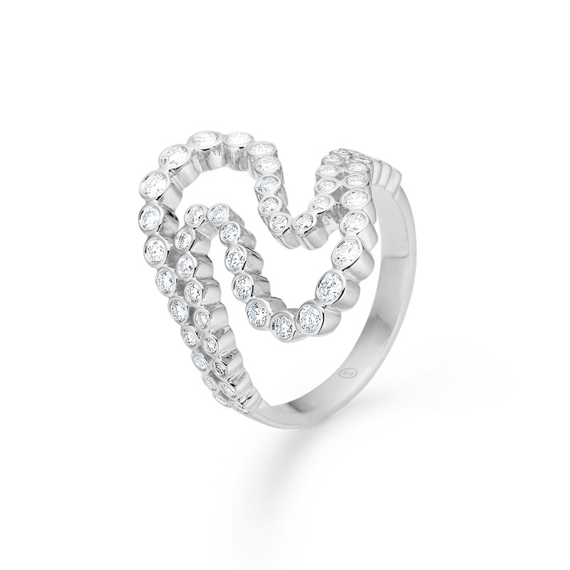 Mira ring i sterlingsølv fra Mads Z 2146129