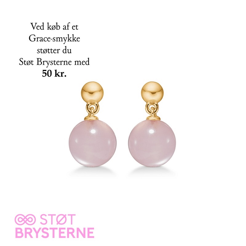 Mads Z x Støt brysterne øreringe i forgyldt 2216201