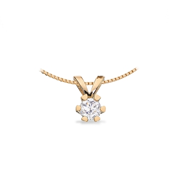 Vida diamantvedhæng 14kt. guld. Brillant 0,03 - 0,50 ct. 2815