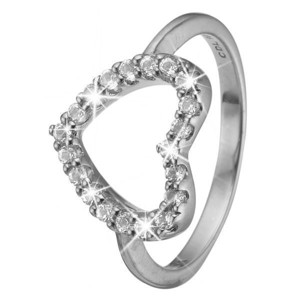 Christina collect ring i sølv "TOPAZ HEART"