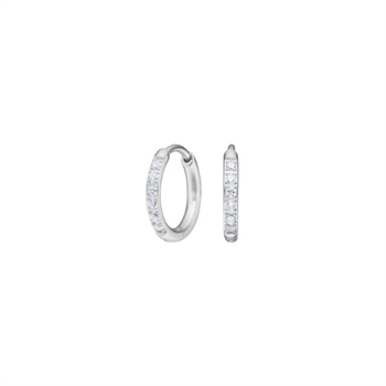 Pure Titanium Nikkelfri hoops i titanium m zirkonia 10mm