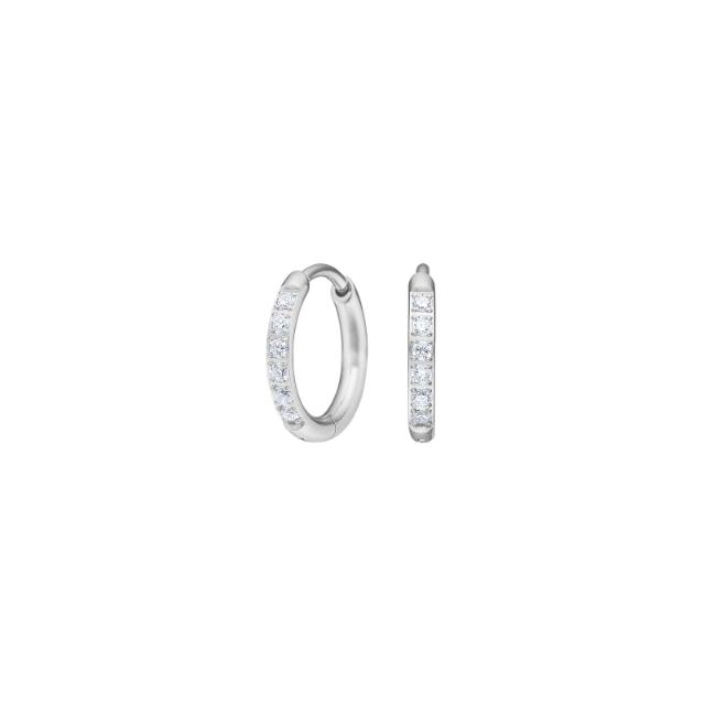Pure Titanium Nikkelfri hoops i titanium m zirkonia 10mm