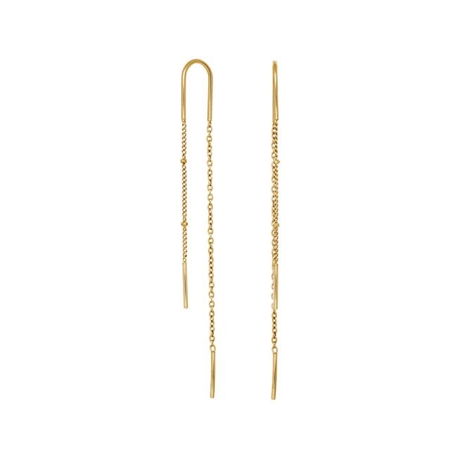 Nordahl Jewellery-LINE52 øreringe forgyldt 30256475900