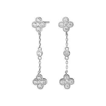 Joanli Nor SIGNENOR hængeøreringe i sølv