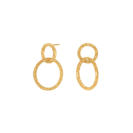 Nordahl Jewellery - LOOK52 ørehængere forgyldt 30540035900
