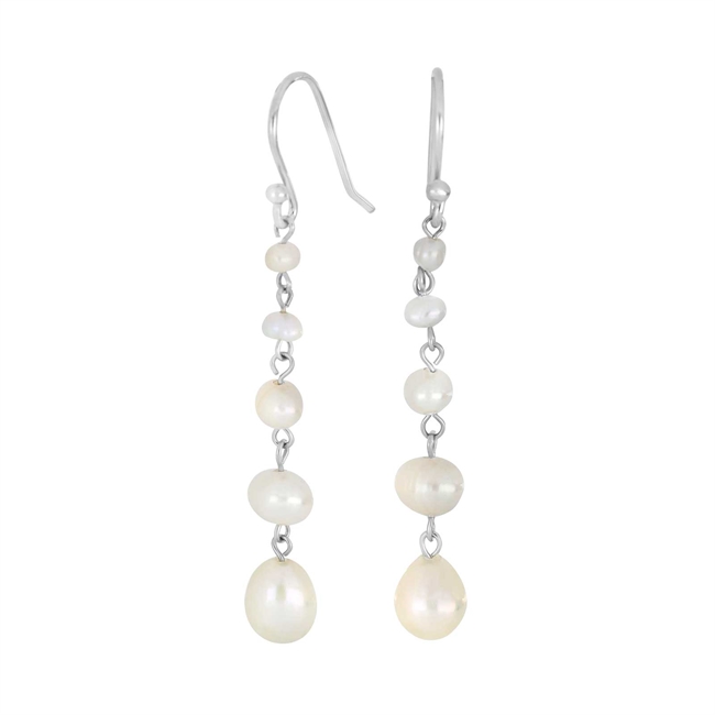 Nordahl Jewellery - PEARL52 ørering sølv | 30890010900