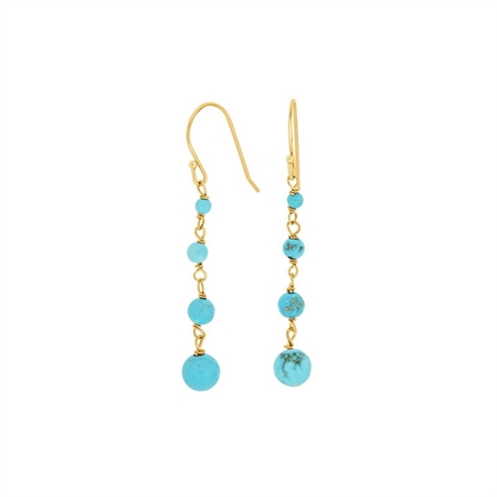 Nordahl Jewellery - TURQUOISE52 øreringe 30890035900