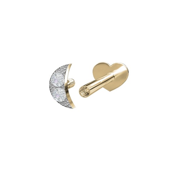 Nordahl piercing smykke, 14 kt. guld 314 006BR5