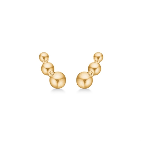 Alba øreringe i 8kt. guld m. zirkoner 3310123