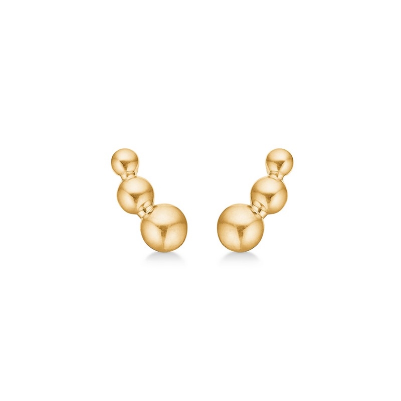 Alba øreringe i 8kt. guld m. zirkoner 3310123
