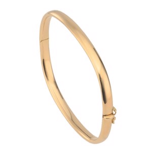 Armring med rundede hjørner fra BNH - 8 kt. guld