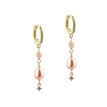 Koi Rose hoops fra Aqua Dulce 