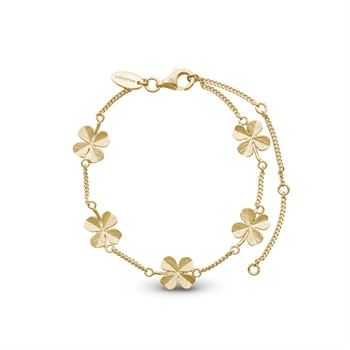 Det fine Four Leaf Clover armbånd fra Christina Watches