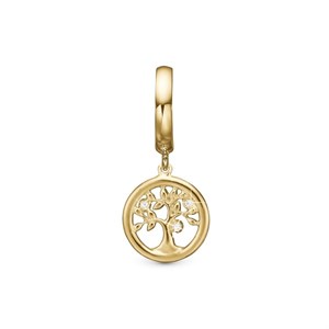 TREE OF LIFE i forgyldt charm Christina Collect 610-G78