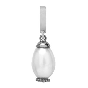 Christina Collect sølv charms PEARL DROP | 610-S08White