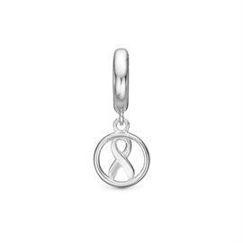 Støt Brysterne charm i sølv | 610-SB2022-S