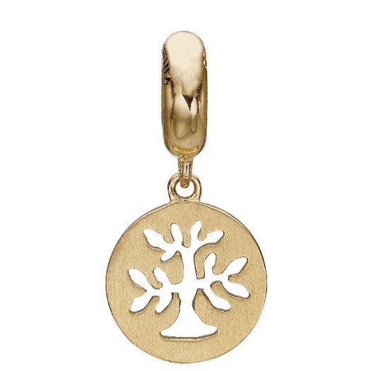 Christina Collect PLANT A TREE forgyldt charm 623-G245