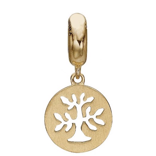 Christina Collect PLANT A TREE forgyldt charm 623-G245