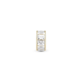 Christina Collect - White Baquette charm 623-G303white