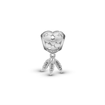 Christina Watches Live, Love, Laugh charm 623-S253