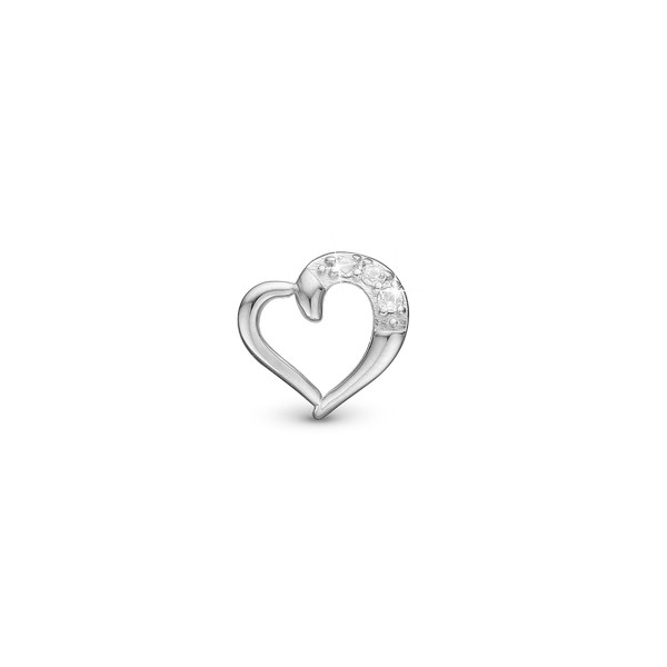 Christina Collect - Love story charm i sølv til sølvarmbånd