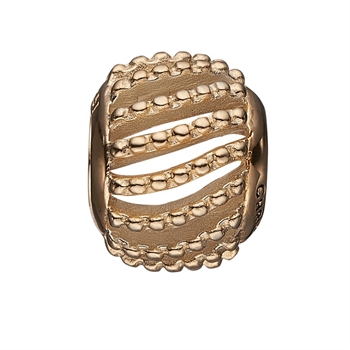 Christina Jewelry forgyldt charm DOTTED LINE 630-G130