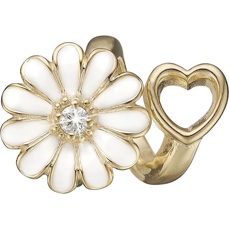 Christina Collect - MARGUERITE Heart forgyldt 630-G184