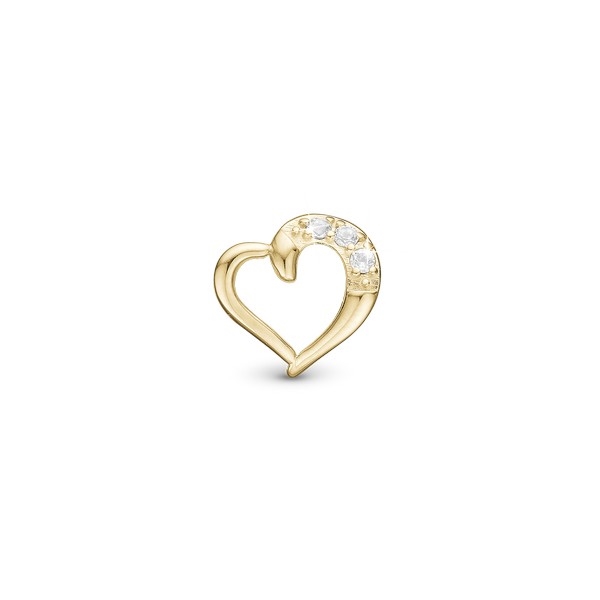 Love Story charm i forgyldt sølv | 630-G245