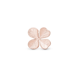 Christina Collect - Four leaf Clower charm i rosa forgyldt**