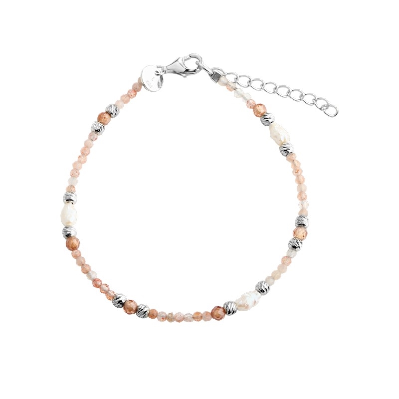  Aqua Dulce - Sunella Simple Bracelet i sterlingsølv