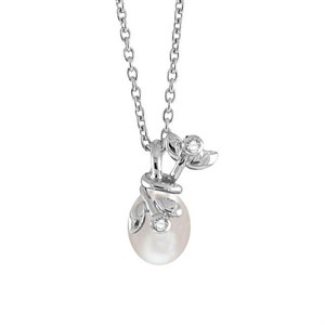 Adorable Lace Halskæde med perle af Rabinovich 64916601