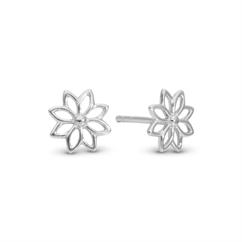 Simple Flower ørestikker fra Christina Watches