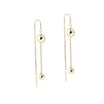 Alba ørekæder fra Aqua Dulce er et par elegante og feminine