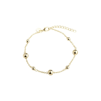 Alba armbånd i forgyldt sølv fra Aqua Dulce