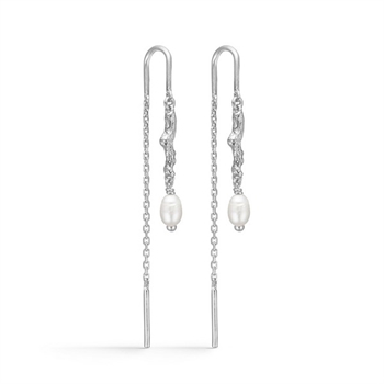 Studio Z - Tangled perleøreringe i sølv 7103825