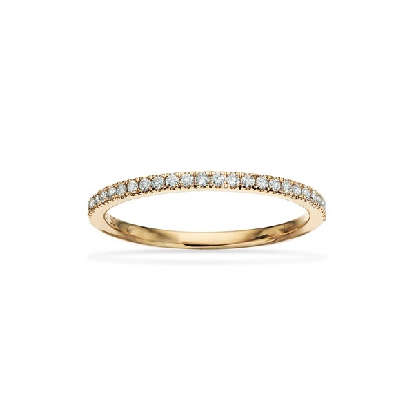 Dazzling - 14 kt guld ring med 0,16 ct - 711015