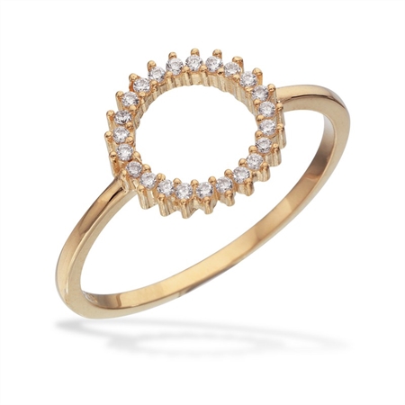 Ring i 8 kt guld med kugler fra Scrouples 712863