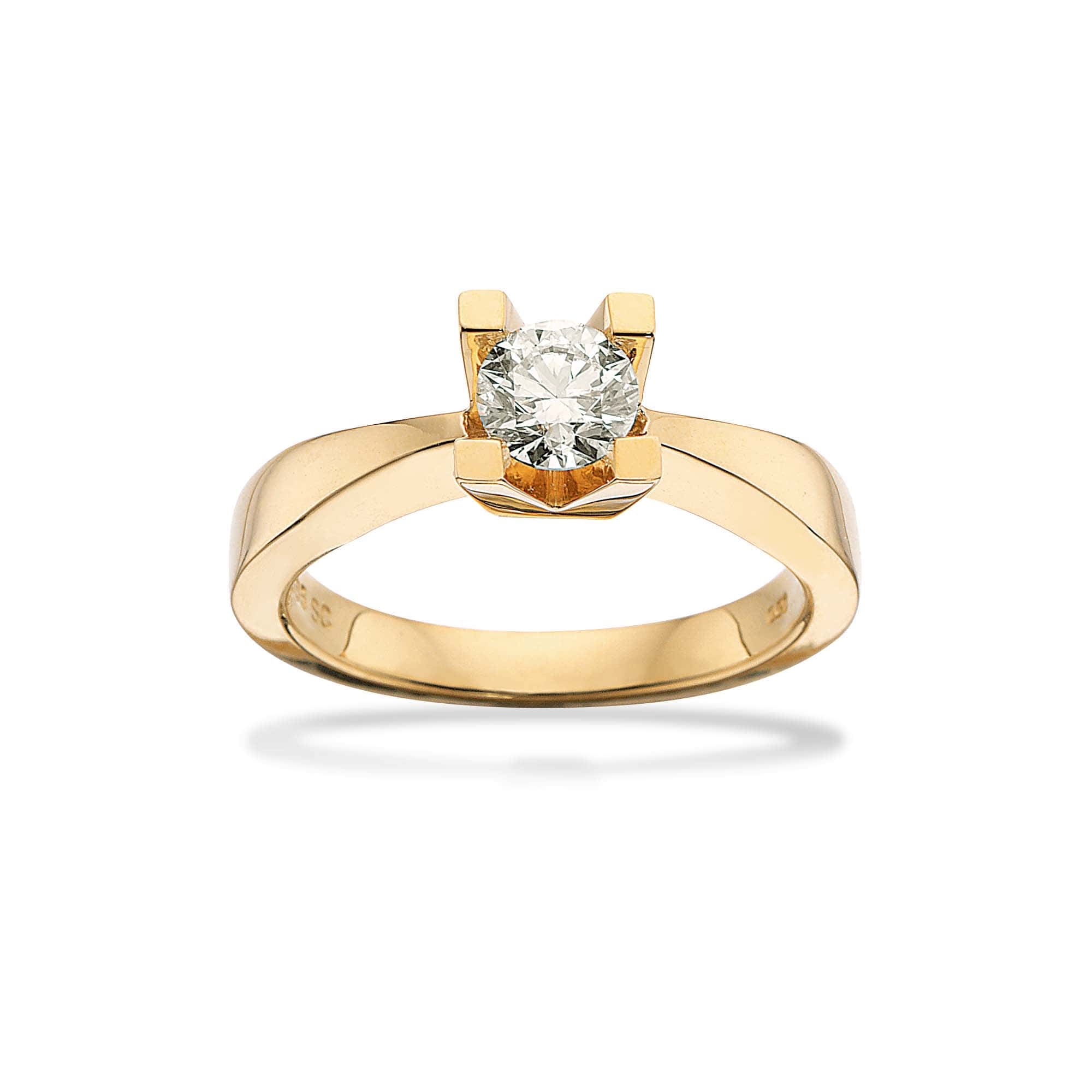 Ring guld diamant 2025