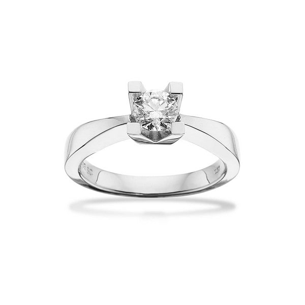 Billede af Kleopatra Ring 14 kt. Hvidguld 0,50 ct.