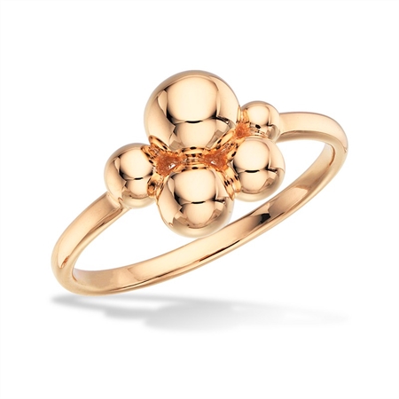 Ring i 8 kt guld med kugler fra Scrouples 713603