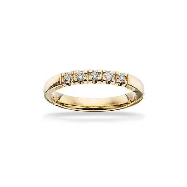 Grace Alliancering14 kt. guld 5x0,03 ct. 7155,5