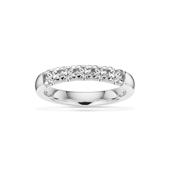 Grace Alliance ring i 14 kt. hvidguld m 5x0,07ct 7216,5