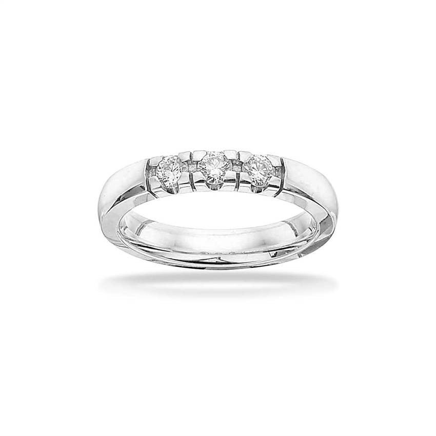 Grace Alliance ring i 14 kt. hvidguld 7226,3