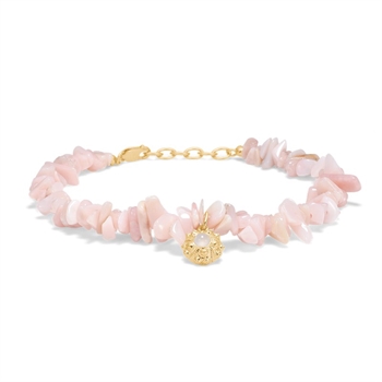 Studio Z - Urchin Elegance armbånd i forgyldt sølv