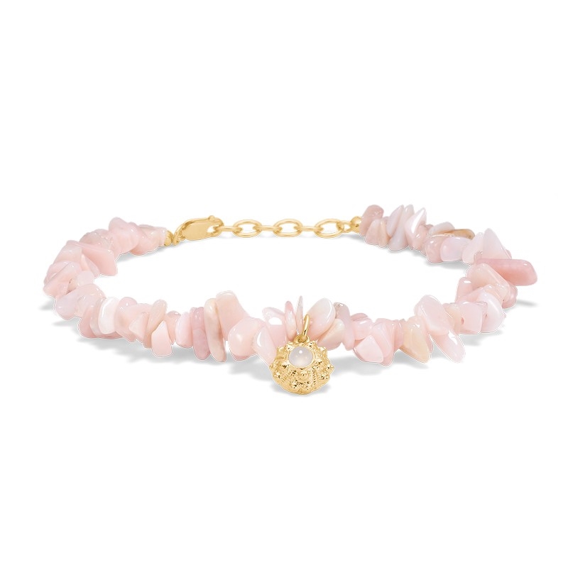 Studio Z - Urchin Elegance armbånd i forgyldt sølv