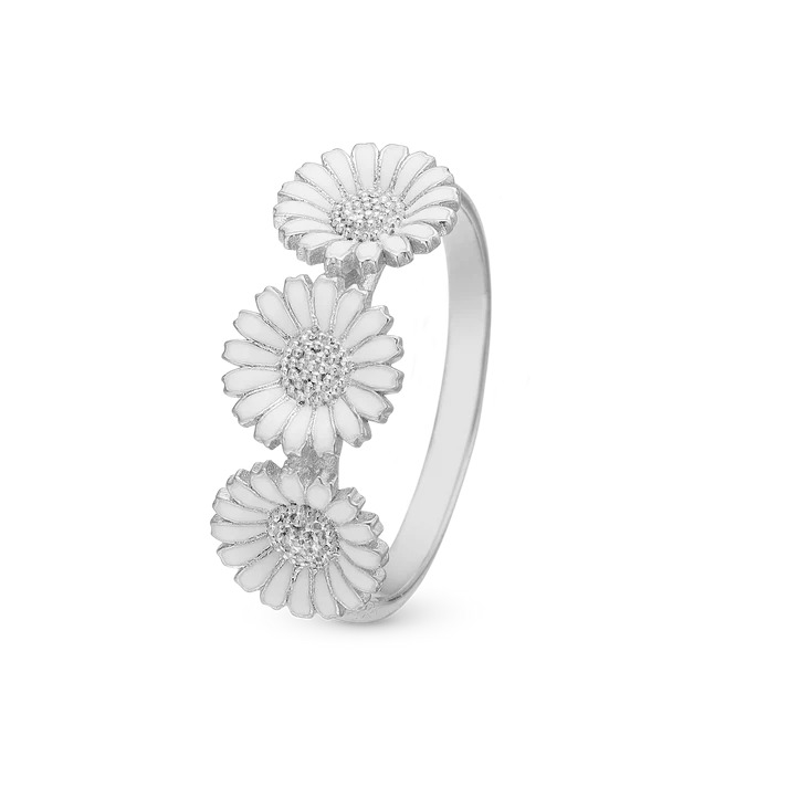 Christina Collect - MARGUERITE ring i sølv