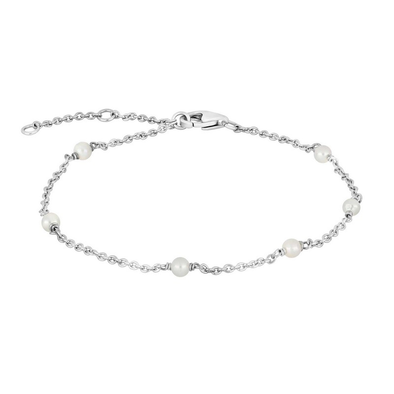 Nordahl Jewellery - Pearl52 armbånd i sølv | 80290170920