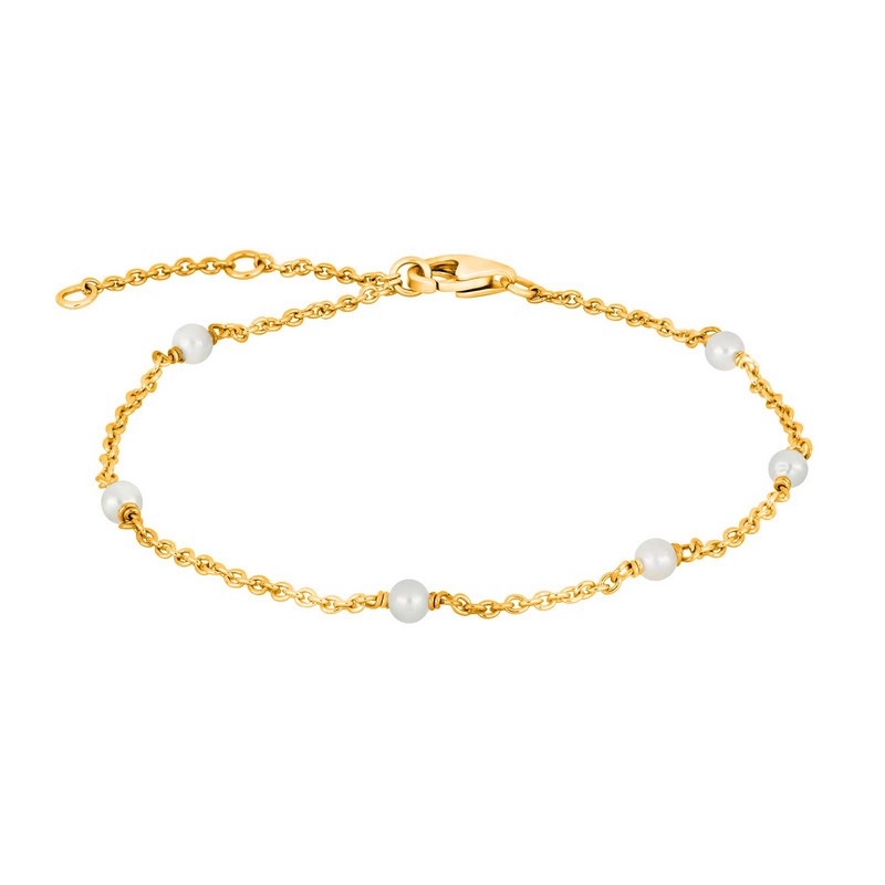 Nordahl Jewellery - PEARL52 forgyldt armbånd 80290175920