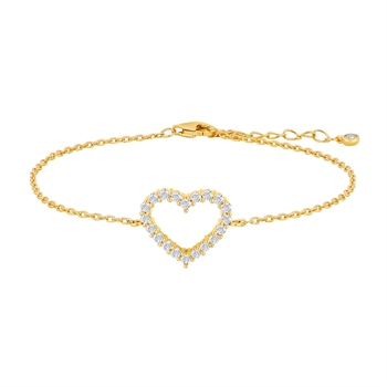 Joanli Nor OBINOR hjerte armbånd 80451305900