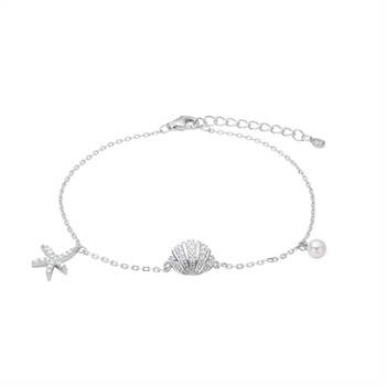 Joanli Nor SELINANOR armbånd i sølv m. vedhæng